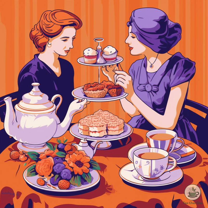 Did You Know Tea Ceremony Is More Than Just Tea 2024   British Afternoon Tea Illustration 800x802 