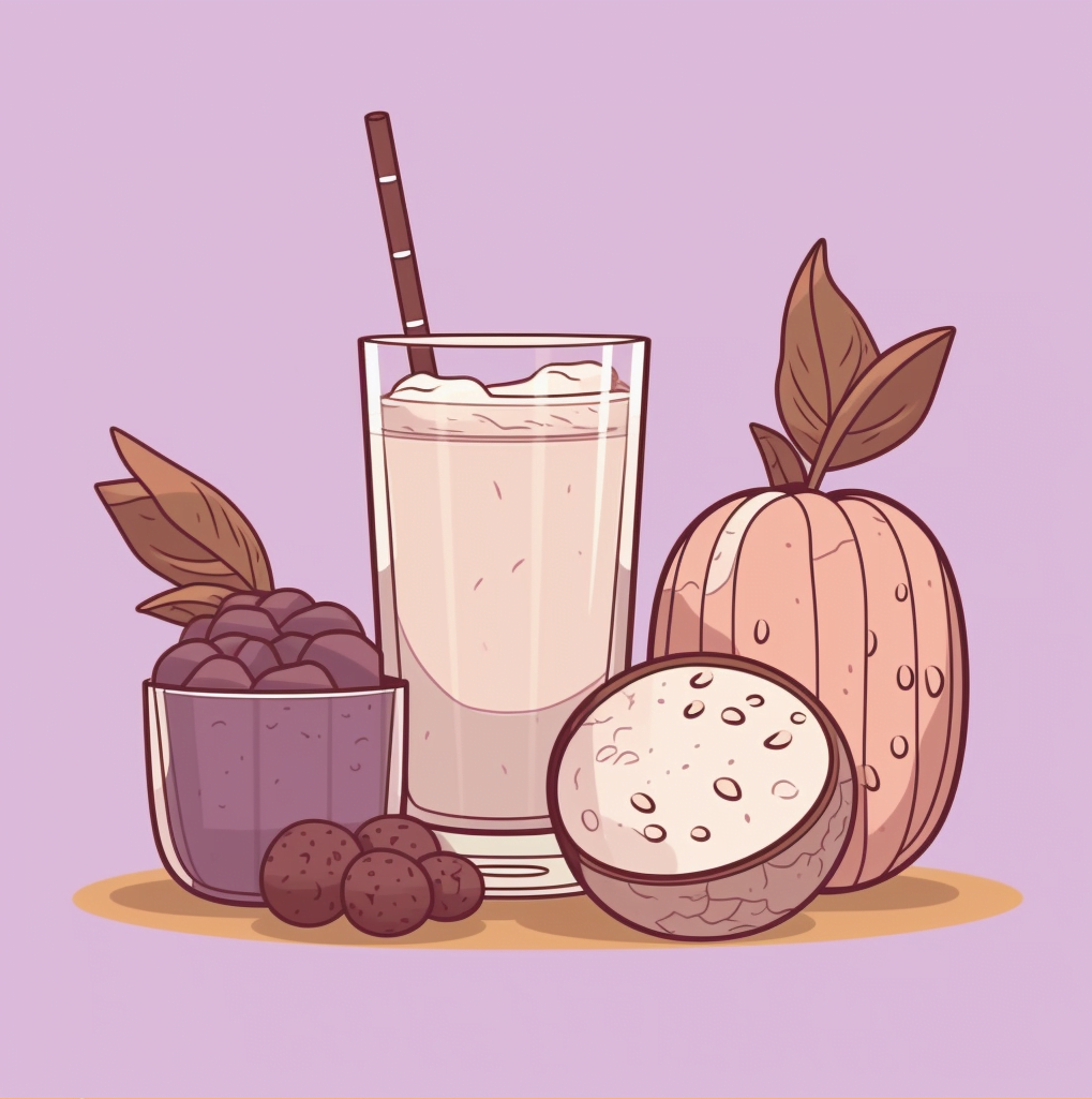 taro milk tea caffeine