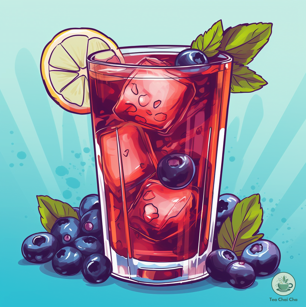 Blueberry Iced Black Tea Recipe