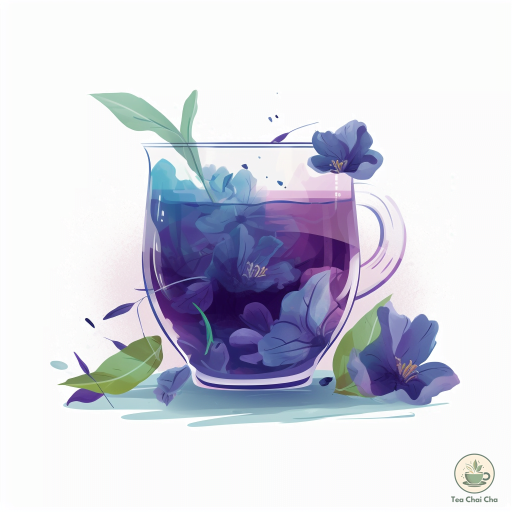butterfly pea flower tea
