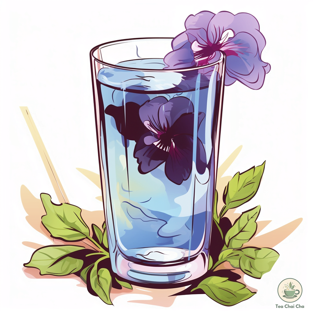 butterfly pea flower tea