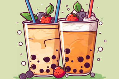 boba milk tea caffeine