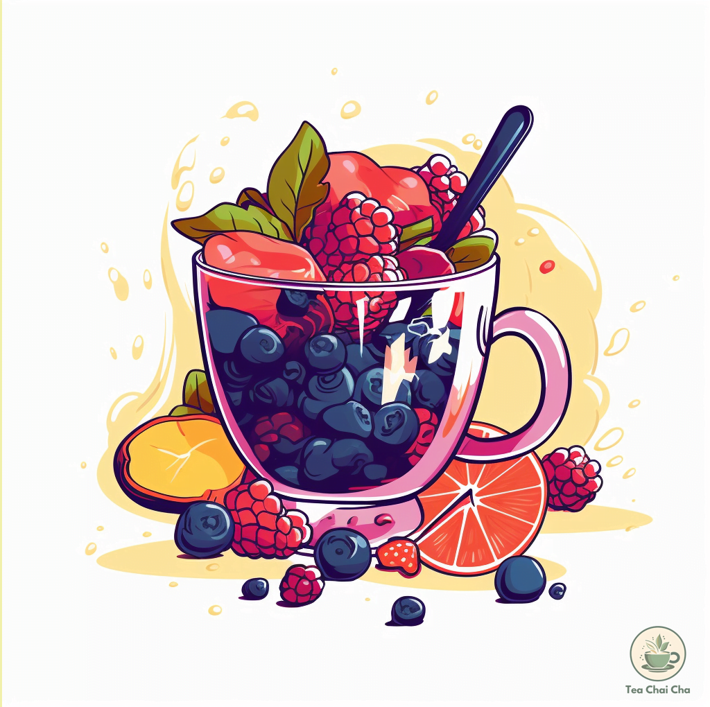 fresh fruits for herbal tea