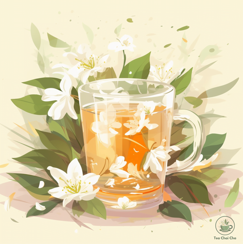 chinese jasmine green tea caffeine