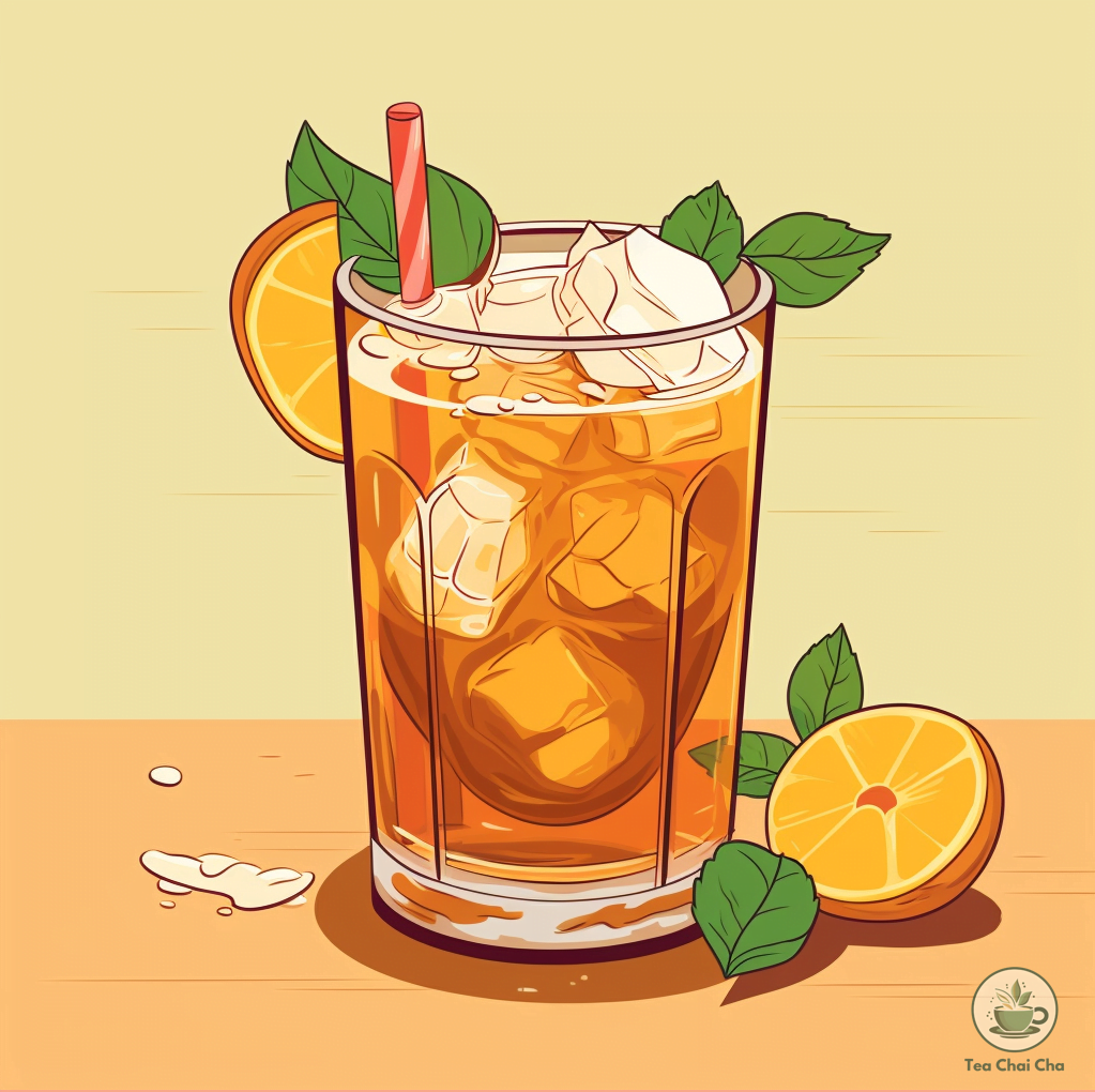 iced turmeric tea