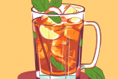 peach fruit tea