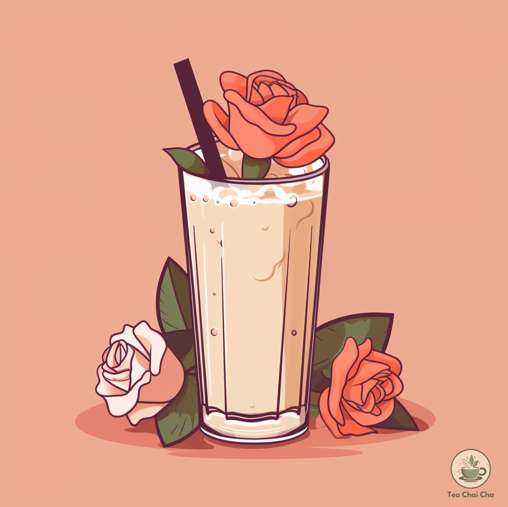 rose milk tea caffeine