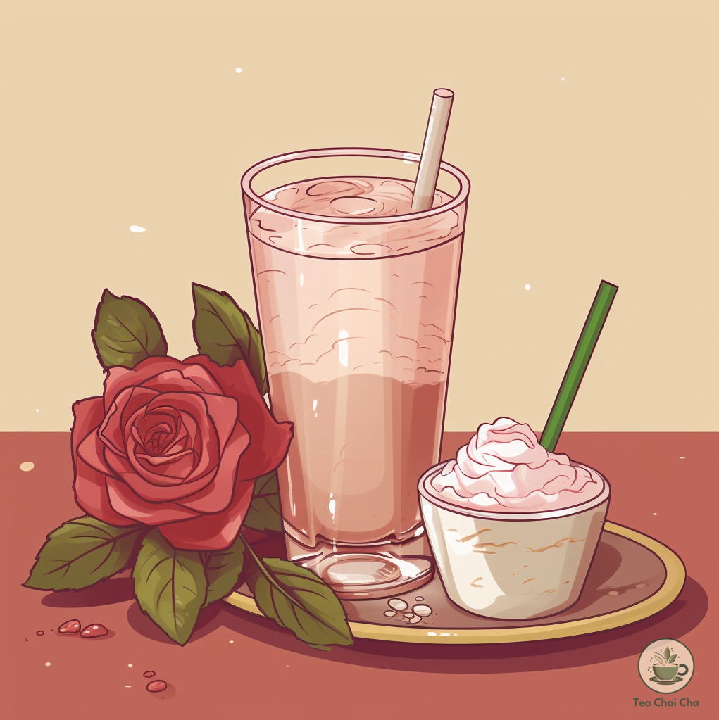 vanilla white peony latte