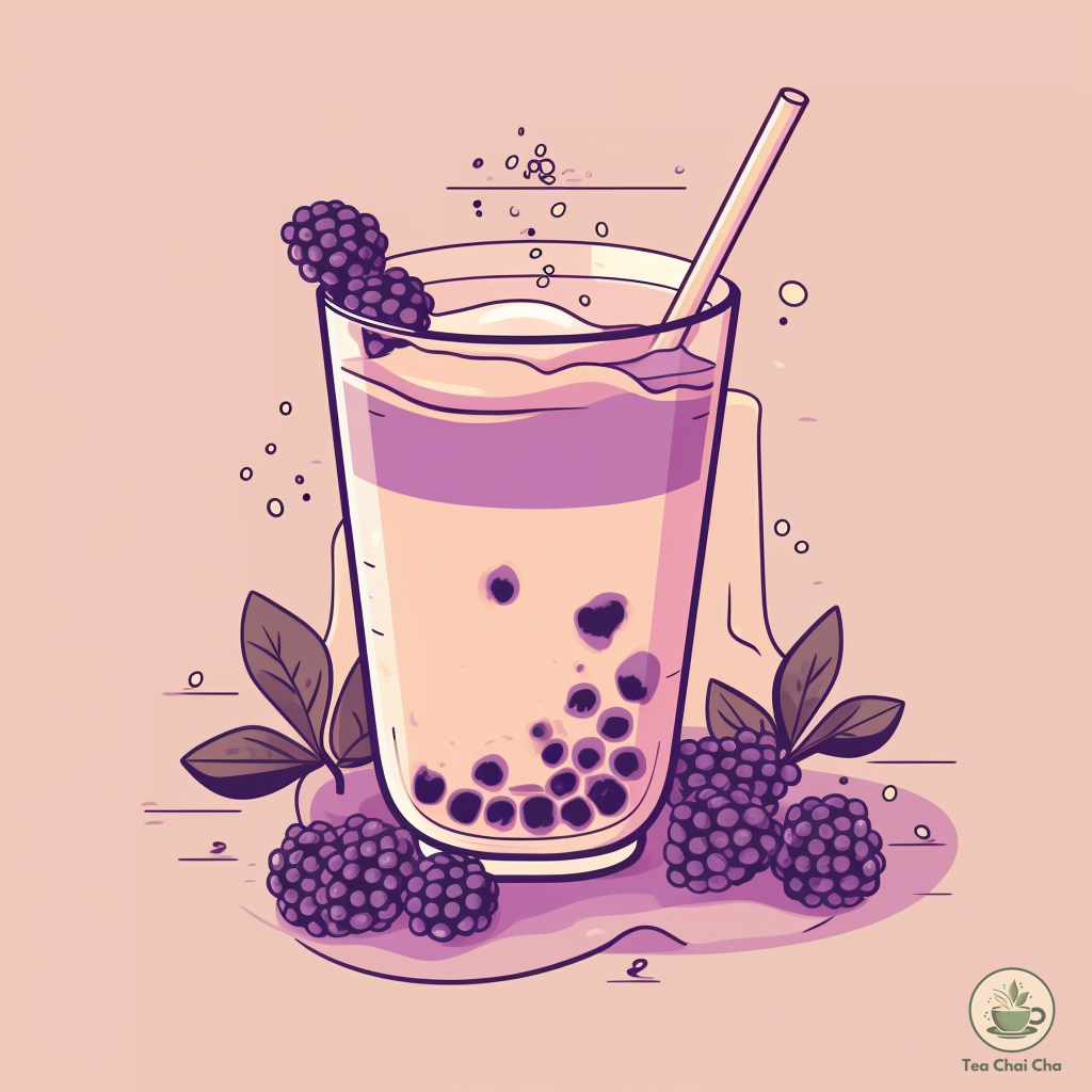 taro milk tea boba caffeine