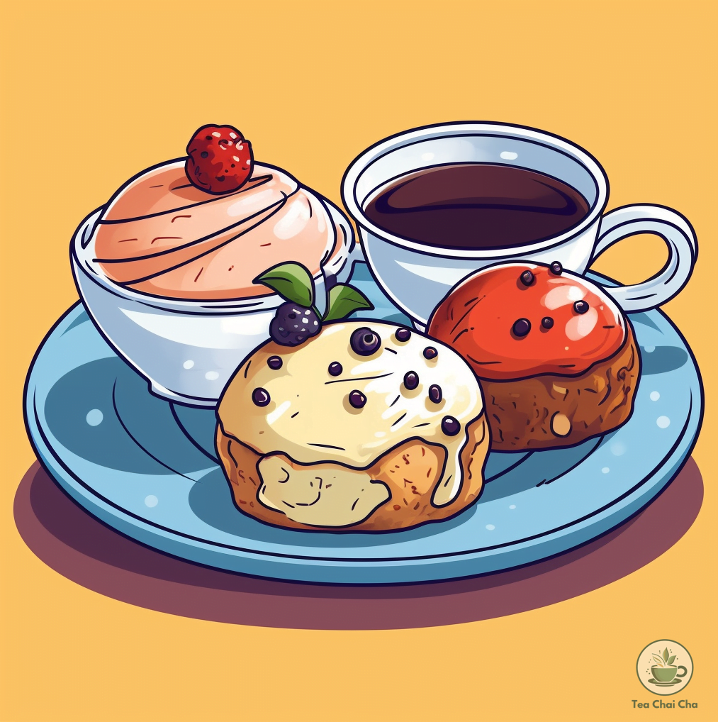 tea cakes and muffins