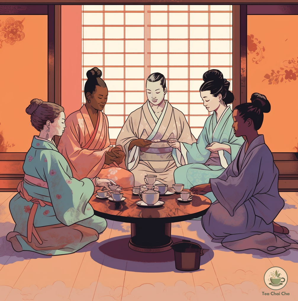 tea ceremony hosts and guests