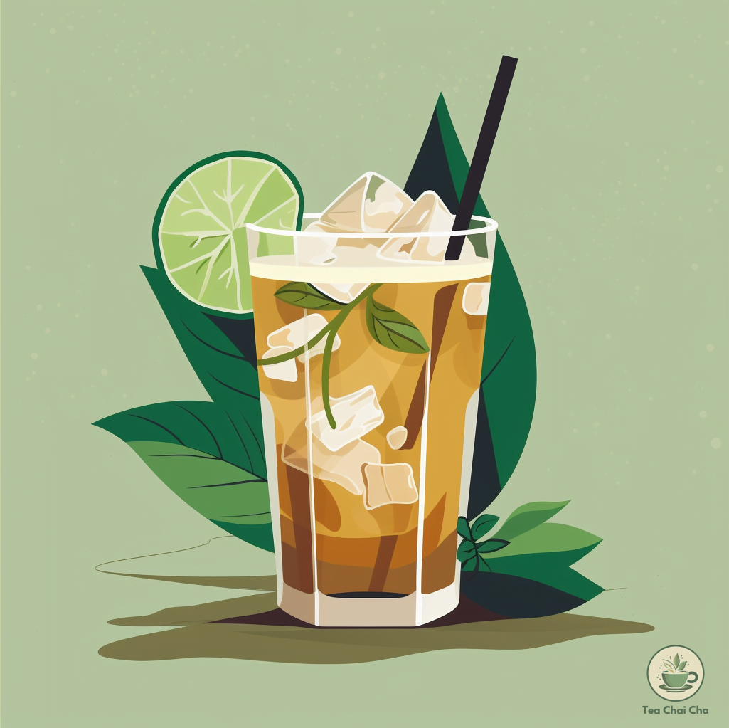 iced yerba mate tea