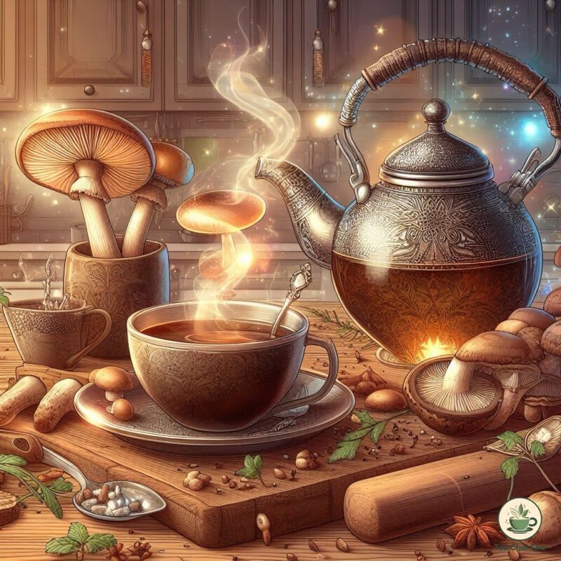 mushroom tea