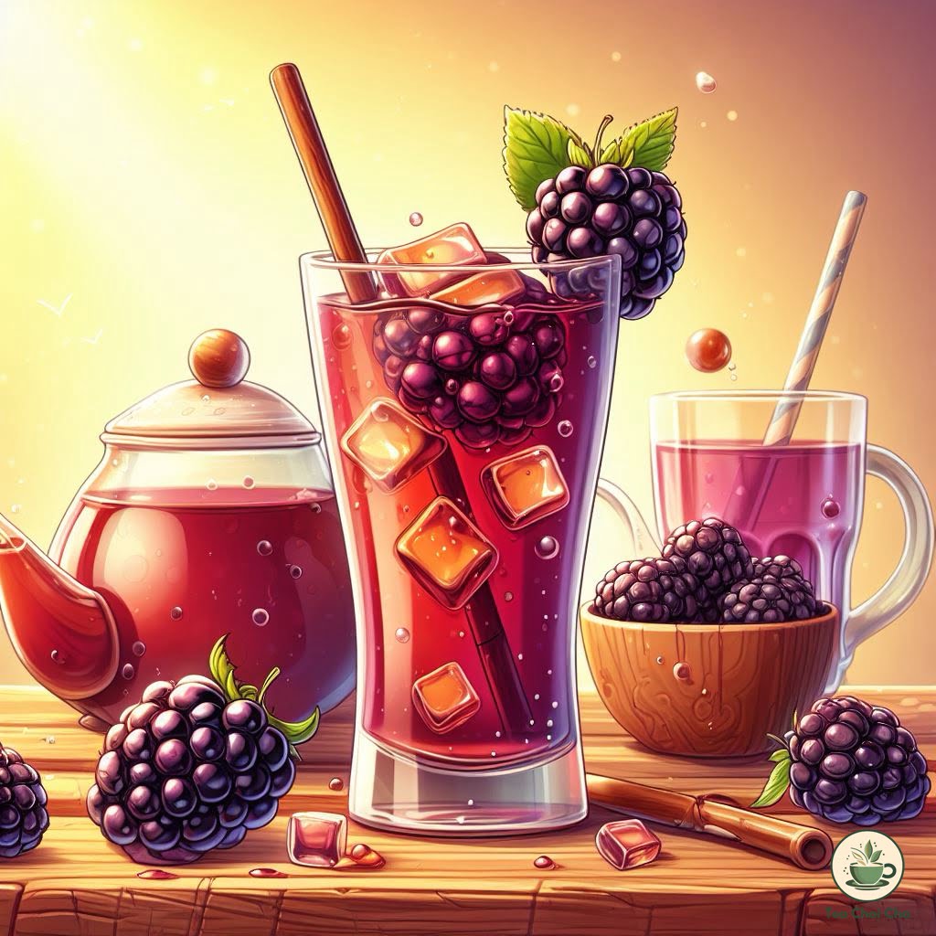 berry iced tea