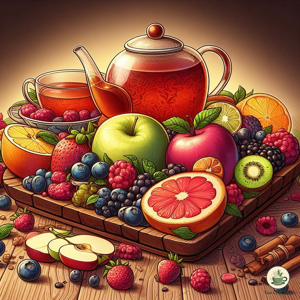 rooibos tea with fruits