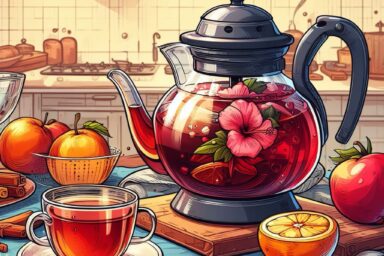 what does hibiscus tea taste like