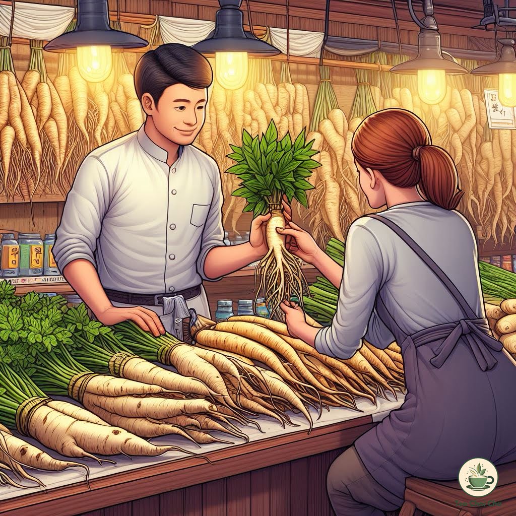 buying ginseng for tea