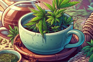 mugwort tea taste