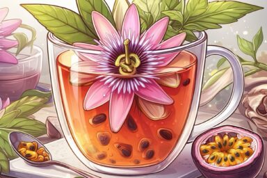 what does passion flower tea taste like