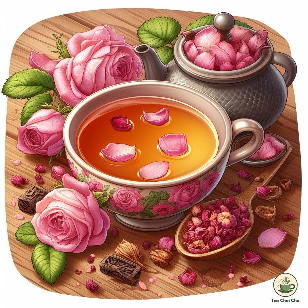 rose oolong tea