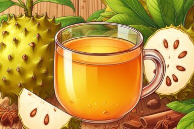 what does soursop tea taste like