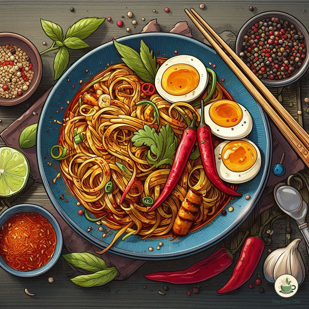 spicy thai noodles