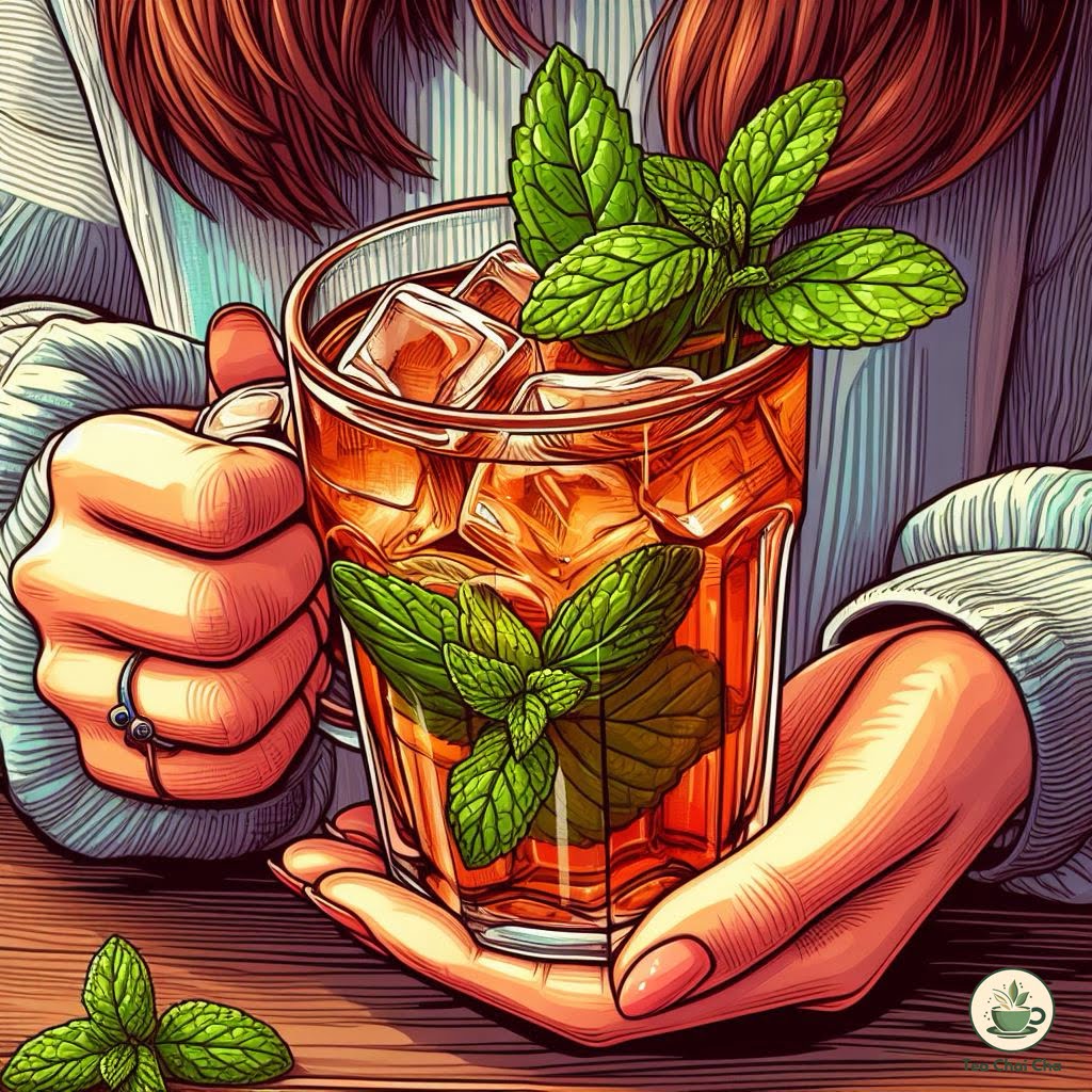 How to Make Mint Tea with Leaves, Teabags, Concentrate (Iced/Hot)