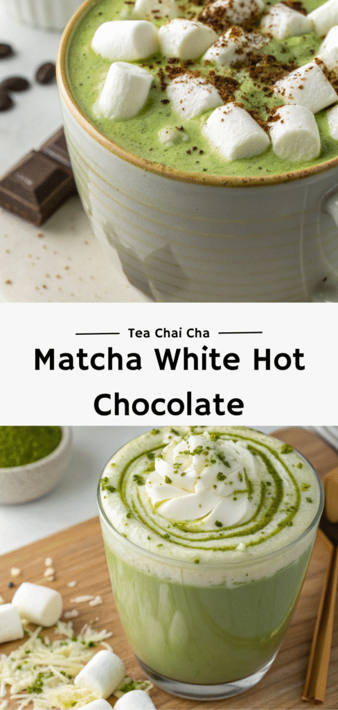Matcha White Hot Chocolate
