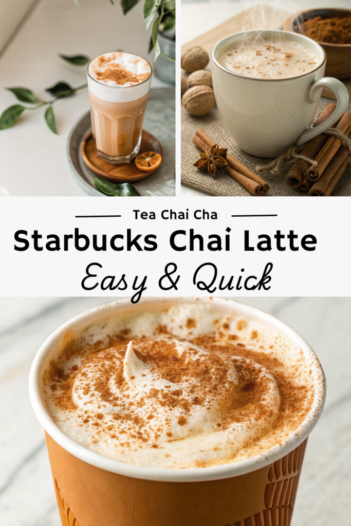 Crave the Chai? Whip Up Your Own Starbucks Copycat Chai Latte!