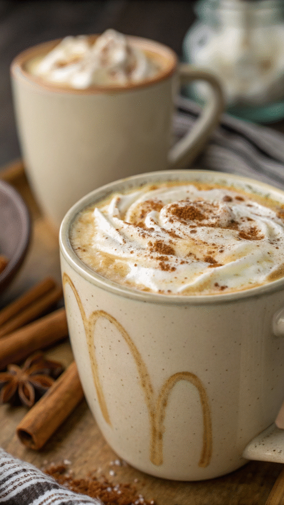 Eggnog Chai Latte: The Holiday Drink That Wears Both Pajamas and a Crown
