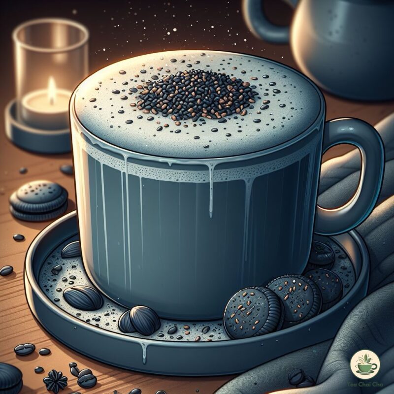 Black Sesame Latte: A Uniquely Delicious and Nutritious Drink