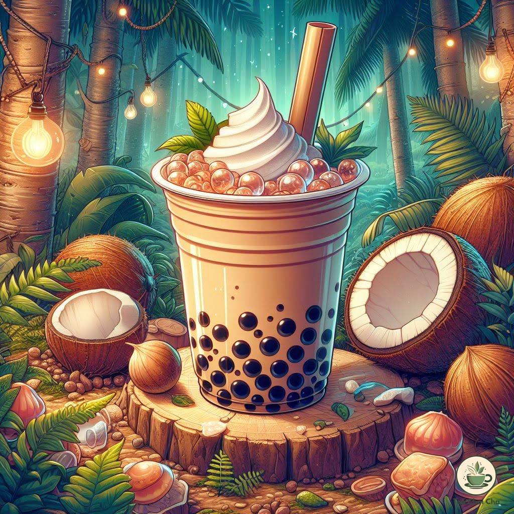 coconut bubble tea