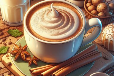 Eggnog Chai Latte: The Holiday Drink That Wears Both Pajamas and a Crown