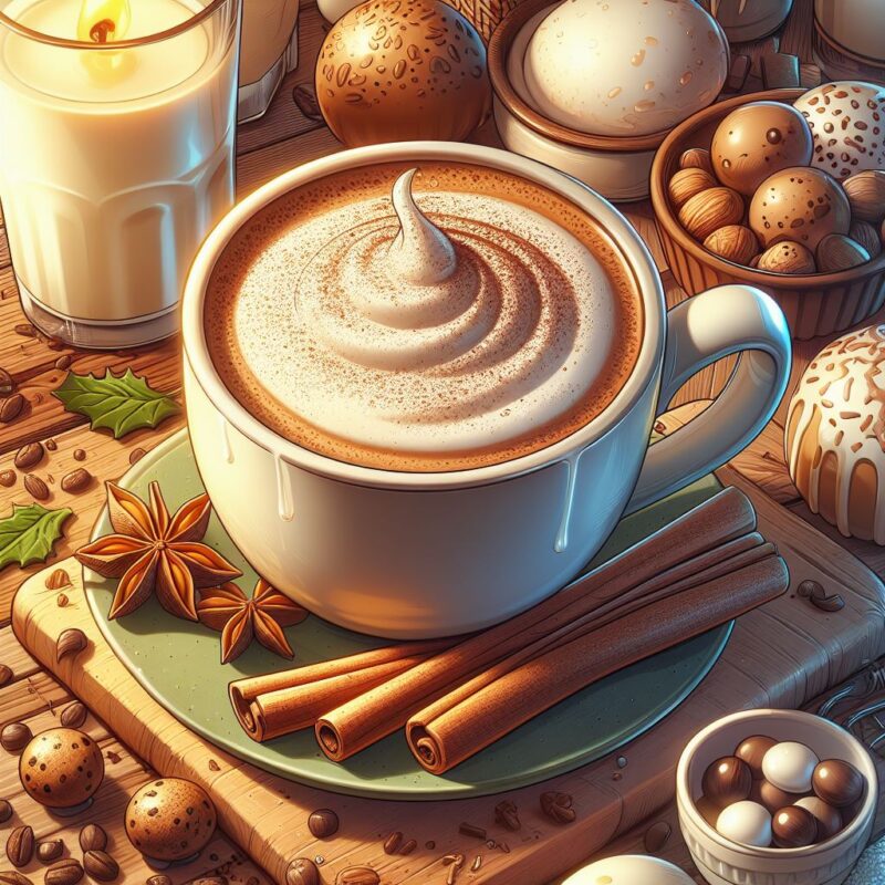 Eggnog Chai Latte: The Holiday Drink That Wears Both Pajamas and a Crown