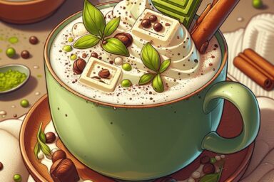 Matcha White Hot Chocolate