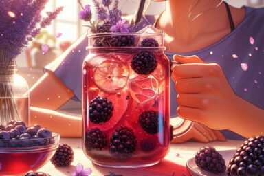 blackberry lavender iced tea recipe