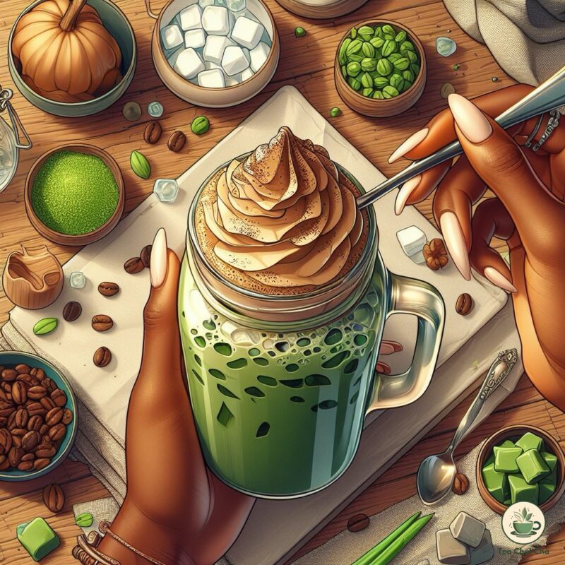 Matcha Dalgona Latte: A Sweet & Caffeinated Dream