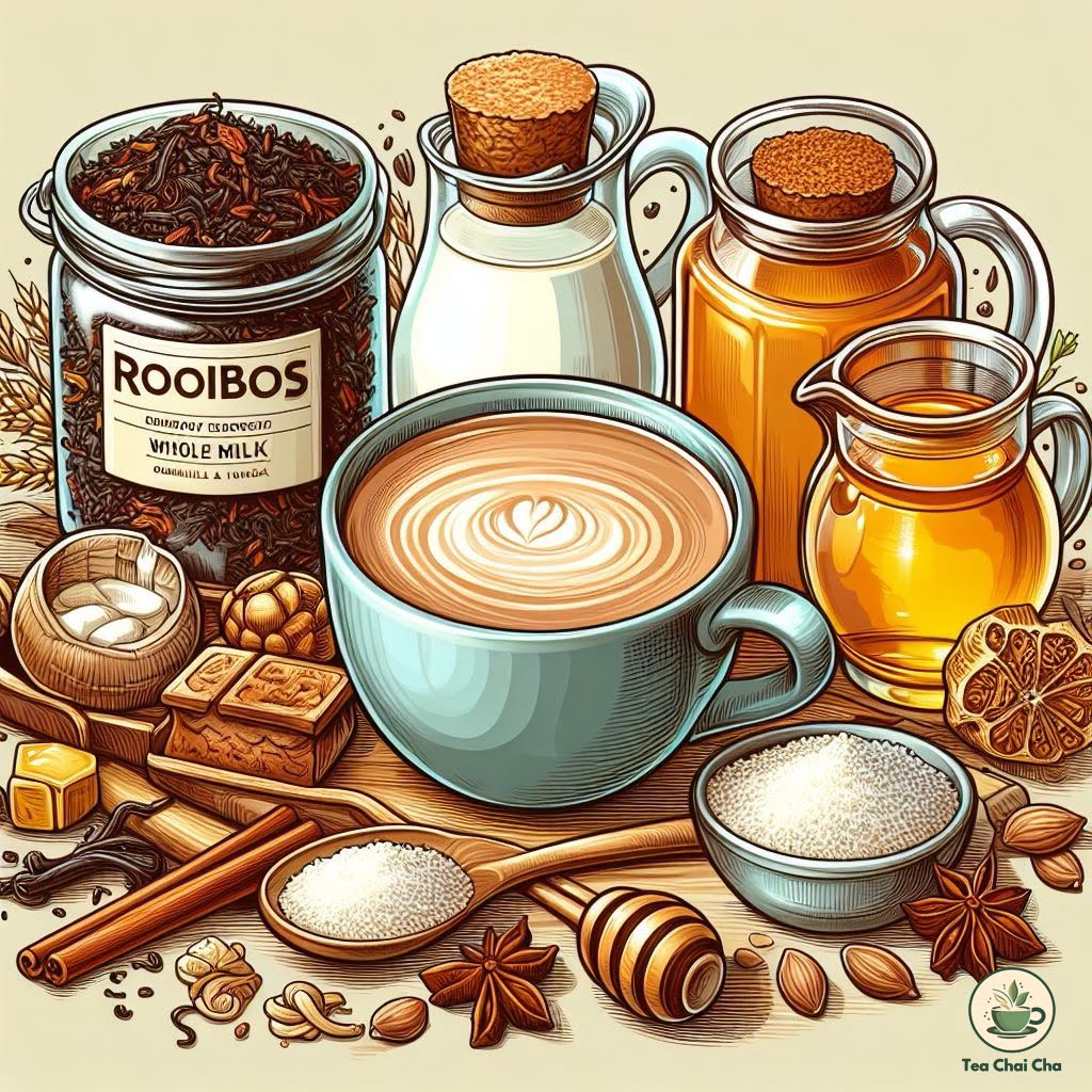 Rooibos latte ingredients