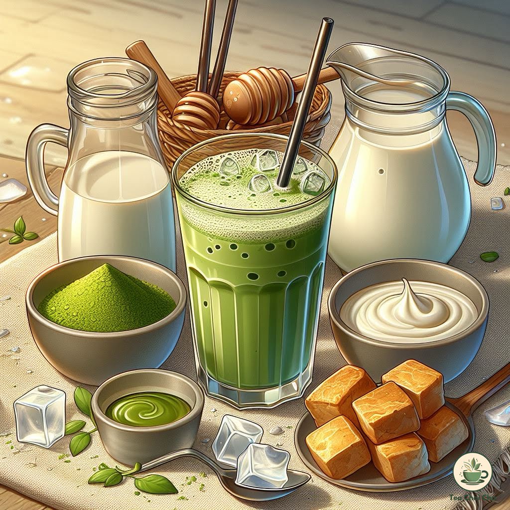 matcha frappuccino ingredients