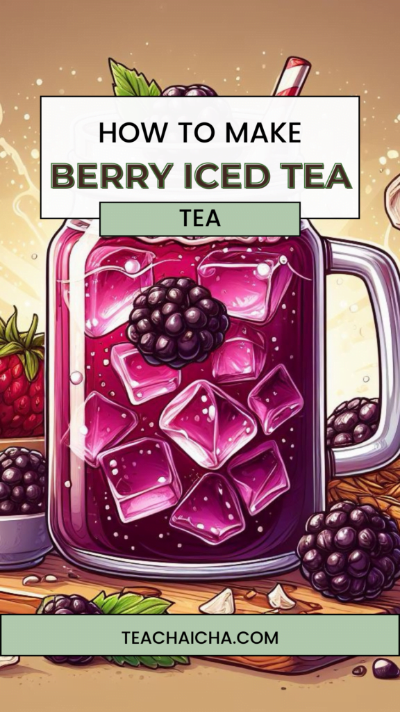 berry iced tea