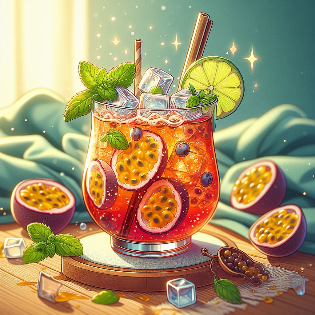 Passionfruit Tea Mocktail