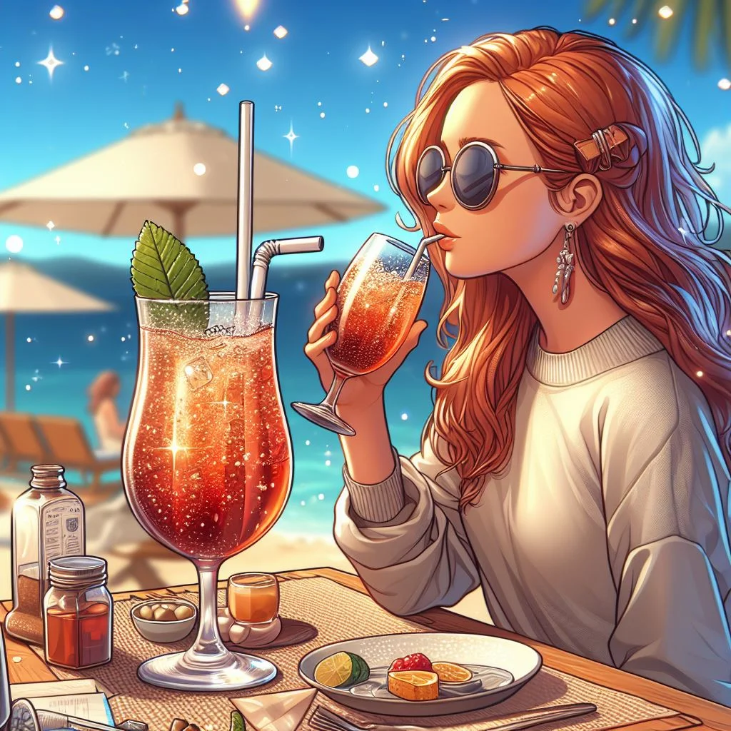 rooibos tea mocktail