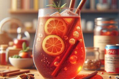 rooibos tea mocktail