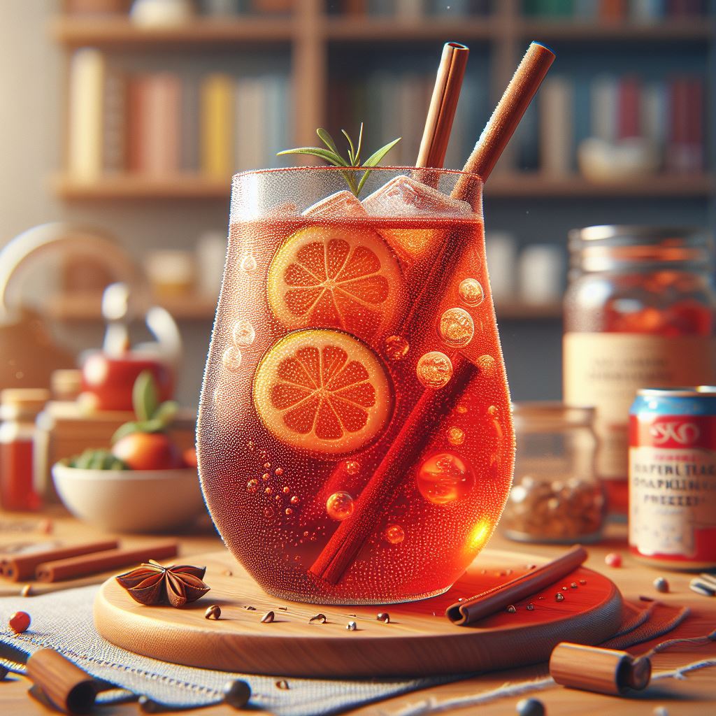 rooibos tea mocktail