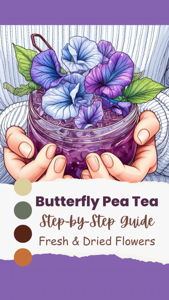 butterfly pea flower tea