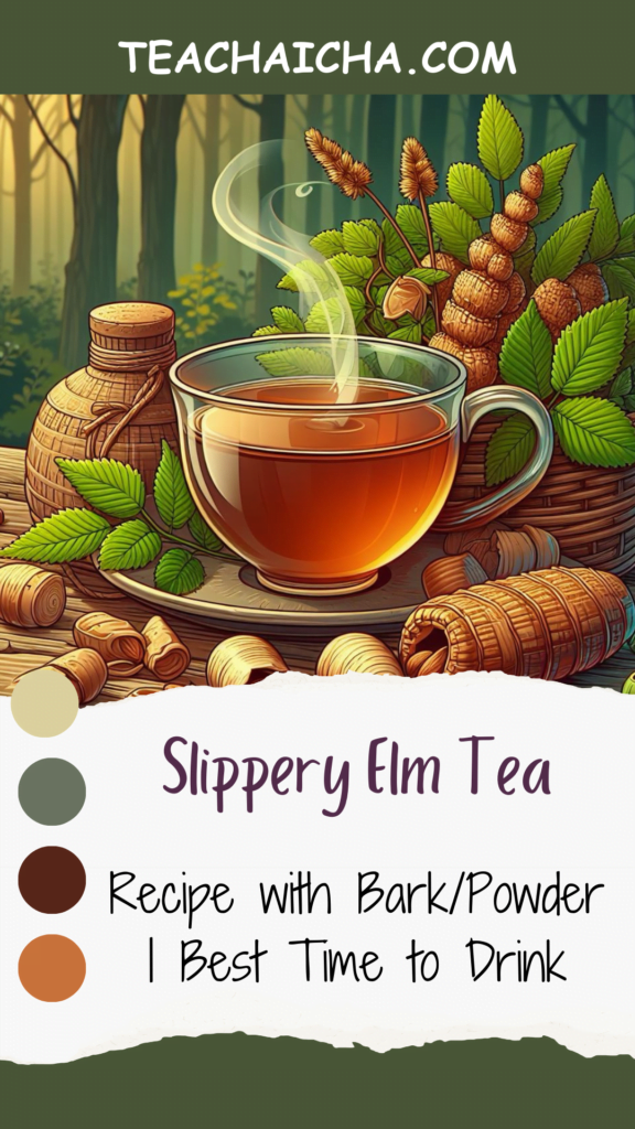 slippery elm tea