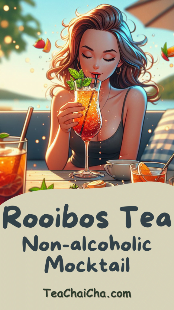 rooibos tea mocktail