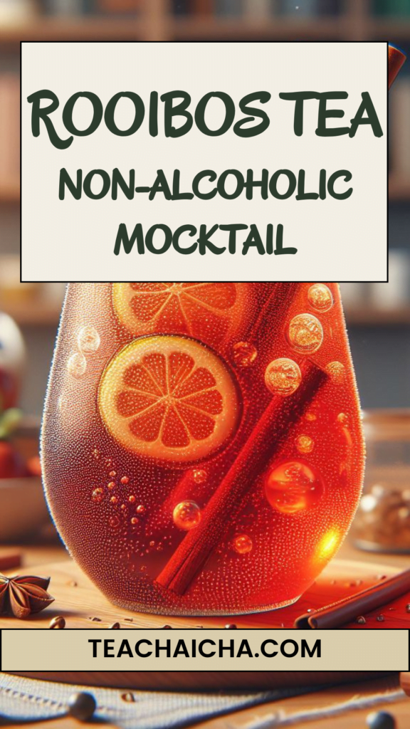 rooibos tea mocktail