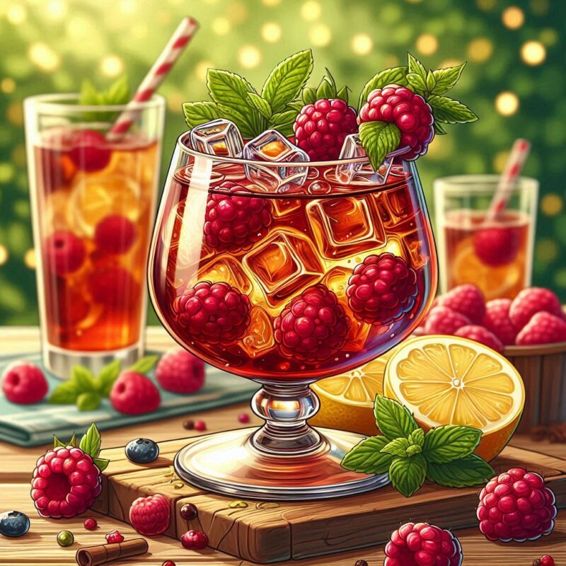 raspberry lemonade tea