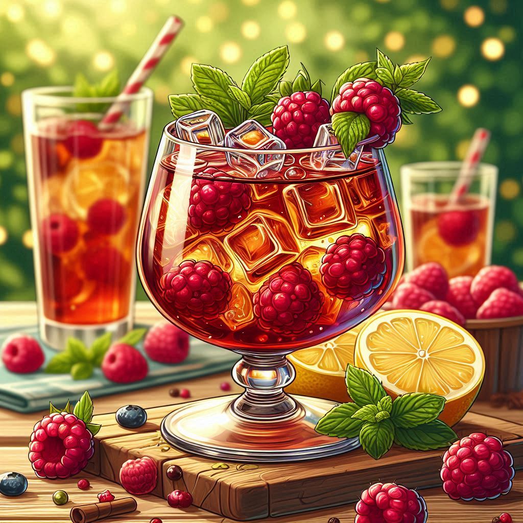 raspberry lemonade tea